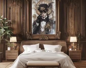 Steampunk Man Print