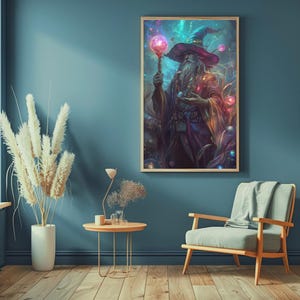 Mystical Wizard Print