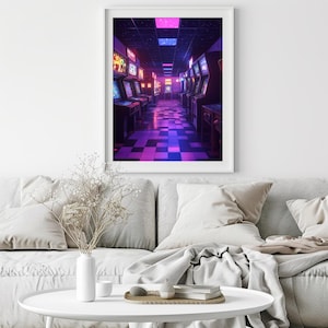 Retro Arcade Print