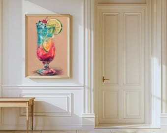 Delightful Tiki Cocktail Print