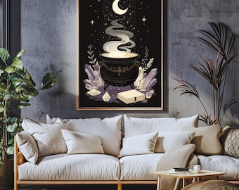 Witchy Cauldron Print