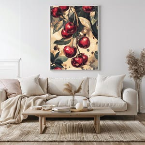 Enticing Cherry Print