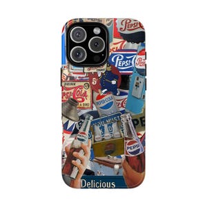 Vintage Soda Can Handyhülle | Retro Drink Cover, nostalgisches Geschenk für Soda Liebhaber, einzigartiges Tech Accessoire, perfekt für Geburtstage
