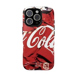 CASSETiFY iPhone 14 Pro Coca-Cola ケース Cola Phone Case Coke Cover Fit for iPhone 14 Pro, 13, 12, 11