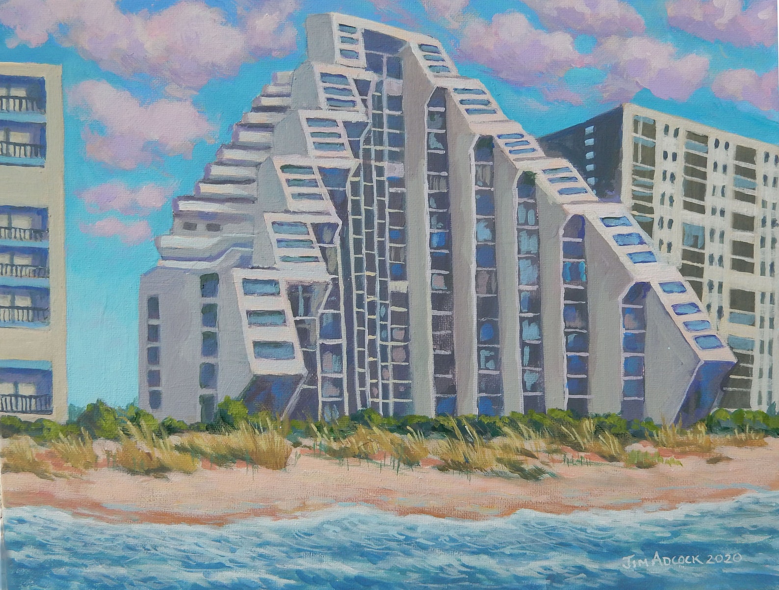 The Pyramid Condominium Ocean City Maryland Etsy