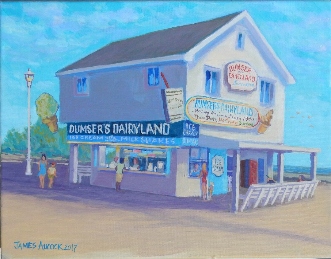 Dumsers Atlantic Avenue Ocean City Maryland Boardwalk Etsy
