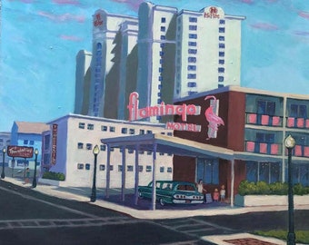 Flamingo Hotel | Etsy