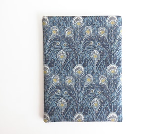 Medium Liberty Lawn 'Queen Hera Spot A (Glitter)' Fabric Book Sleeve, Book Cover.