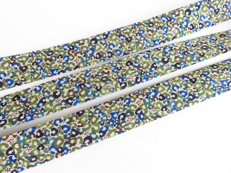 3 Metres 1 Single Fold Bias Tape Liberty Lawn /'Sweet Cherries B/' fabric