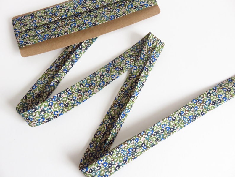 3 Metres 1 Single Fold Bias Tape Liberty Lawn /'Sweet Cherries B/' fabric