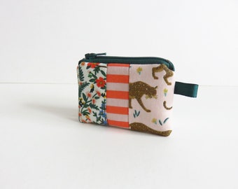 Tiny Rifle Paper Co. Camont Patchwork Print Coin Purse