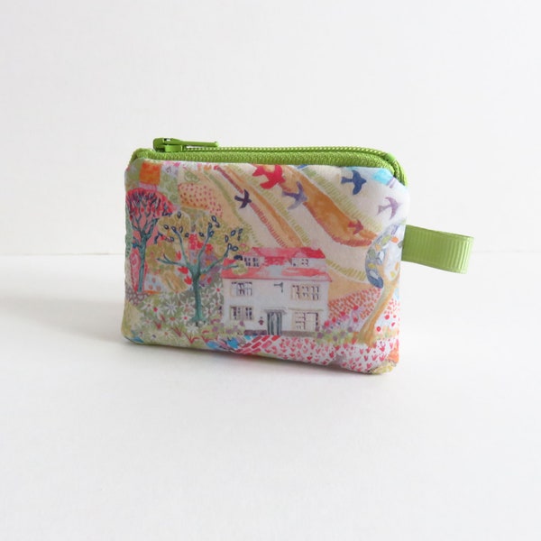 Tiny Liberty Lawn 'Royal Oak House C'  Coin Purse