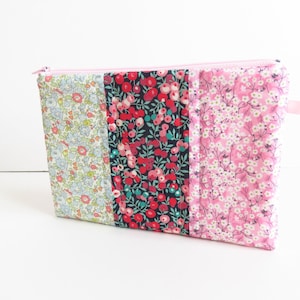 Liberty Lawn Large Panel Patchwork Purse