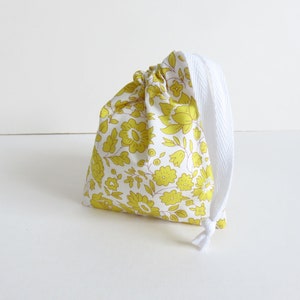 Super Tiny Liberty Poplin Danjo Sky B Drawstring Bag