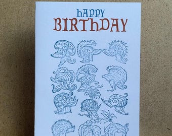 Birthday card | medieval armour helmet knights battle soldiers landsknecht reenactor living history reenactment renfaire