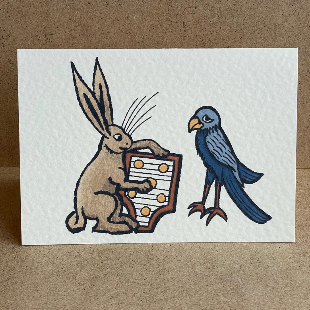 Kcdii Rabbit Medieval Rabbit Bird Card | Kingdom Come Deliverance II Kcdii History ...