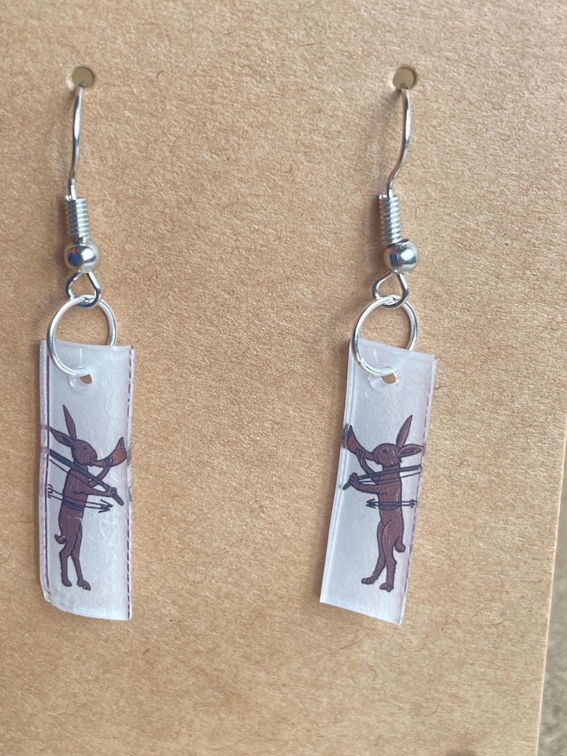 Kcdii Rabbit Medieval Rabbit Earrings | Kcdii Middle Ages Trumpets Archeology ...