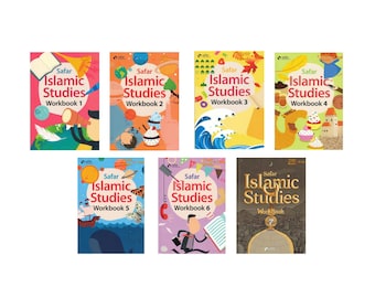 Safar publications, Safar Islamic Studies, Workbook Series, (Madrasa 1-7)