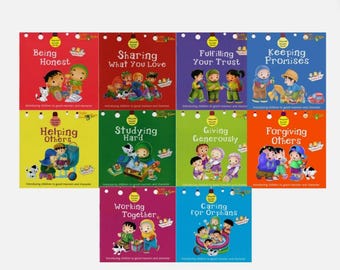 Akhlaaq Building Series Books - Good Manners - 10 Book Series (BOOK CHOICE)