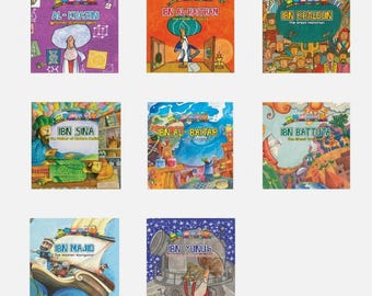 The Muslim Scientist Series by Ali Gator - Set of 8 Books (Book Choice)