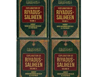 Explanation of Riyadus Saliheen (3-6 Vol. Set) Complete set Sheikh Al-Uthaymeen