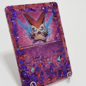 Cartão colecionável de resina Pokémon Vivid Victini, presente exclusivo da Nintendo