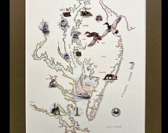 Chesapeake Bay map