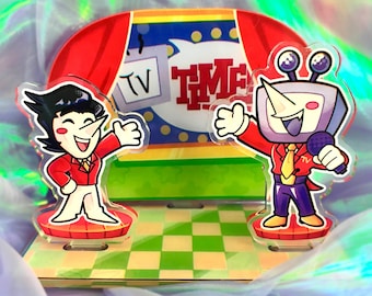 Spamton & Tenna TV Time Akrylowa podstawka 6"