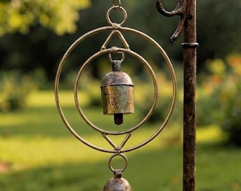 Serenity: Round Zen Bells Wind Chime & Garden Decor