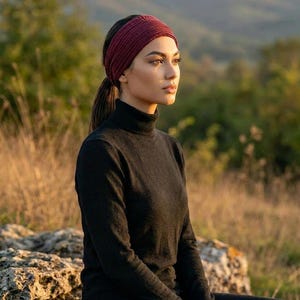 Sombrero bohemio de gasa de algodón - Gorro ligero de verano imagen 5