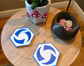 Heroes of the Storm Coasters with Cork Bottom | Blizzard Video Game | Welcome to the Nexus | BlizzCon | HOTS Gifts