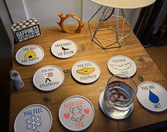 Valheim | Video Game | Coasters with Cork Bottom | Valheim Gifts | PC Xbox