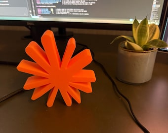 Claude AI Logo Desk Decor | Programmer & Developer Desk Accessory | Tech Workspace Gift | 3 Sizes Available