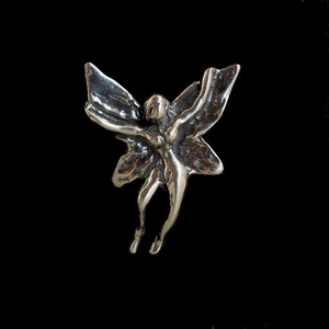 Summer Faerie Sterling Silver on Sterling Silver Chain
