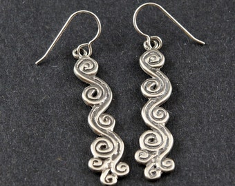 Spring Air East Sterling Silver Earrings