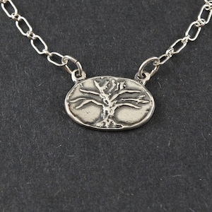 Winter Tree Sterling Silver Necklace