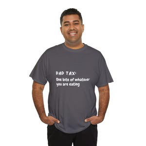 Unisex Heavy Cotton Tee for Fathers Day, Gift for Dad, Gift for Him, Dad T Shirt, Unique Gift for Dad, Fathers Day Gifts
