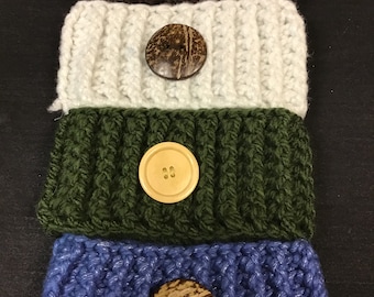 Ribbed Crocheted Headband