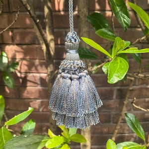 The 4 Pack Tassel Set 5in Decorative Tassel Ornament – Elegant Hanging Charm for Wall, Door, Bag or Gift Wrapping