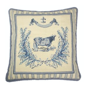 Veravellumdesigns Needlepoint Pillow