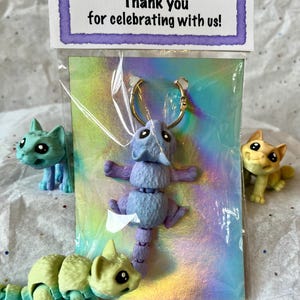 Party favors for kids party gifts for group gift fun party favor bulk gifts for kids cat keychain gift cute keychain colorful cat