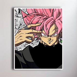 Goku black poster - Etsy 日本