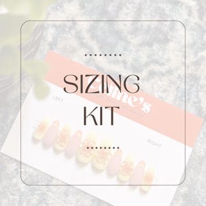Sizing Kit Press On Nails | Handmade & Long-Lasting
