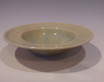 Ceramic Bowl,Pottery Bowls, Kitchen and Dining, Green, Dining and Serving, Home and Living, Mixing Bowls, Soup Bowls, Hand Thrown, Handmade