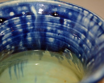 Vase Ceramic Handmade, Pottery Vase, Blue and Green, Gift