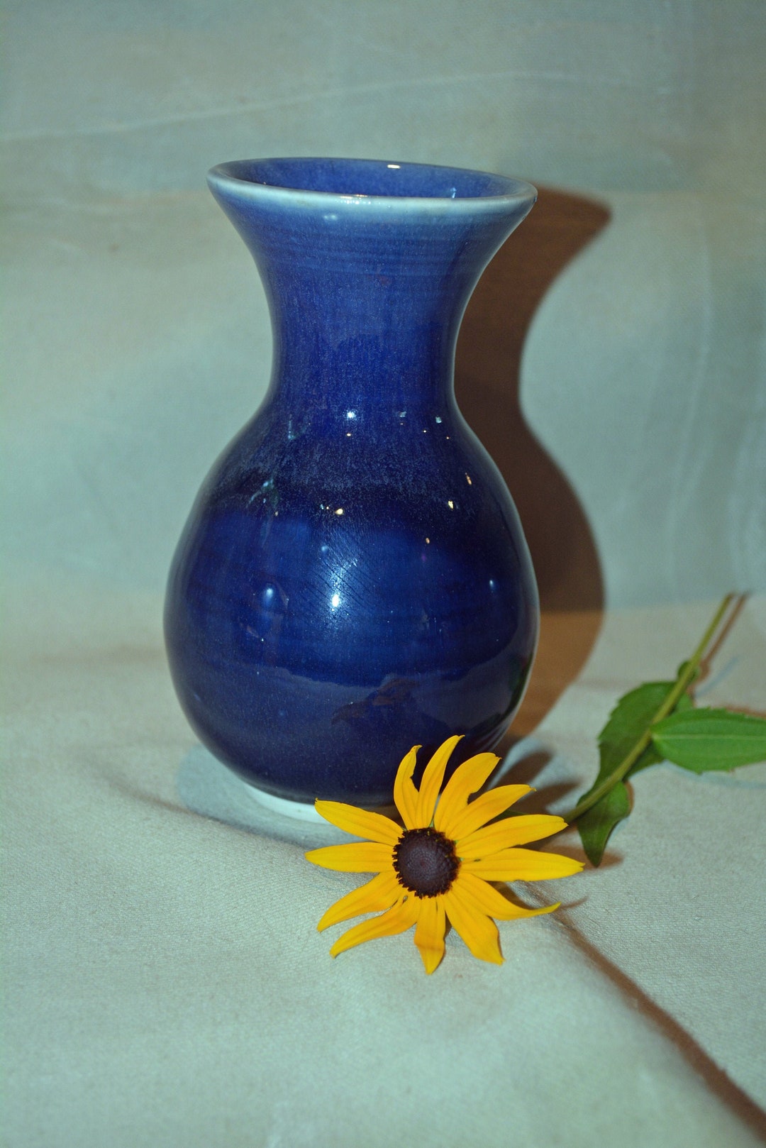 Ceramic Vase Handmade Vase Pottery Blue Pottery Vase Vase Etsy