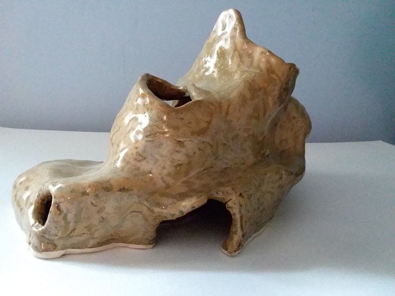 Fish Tank Cave Handmade Pottery Aquarium Cave Fish Tank Etsy