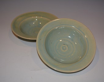Ceramic Bowls, Pottery Handmade, Green Pottery Bowls, Soup Bowls, Ice Cream Bowls, Nesting Bowls, Ceramics and Pottery