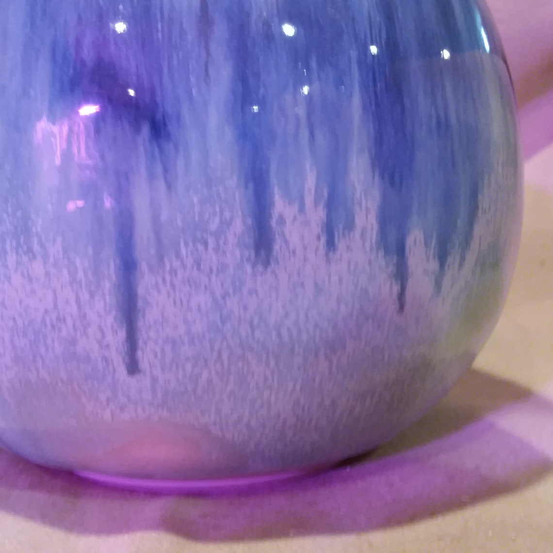 Ceramic Vase Handmade Vase Pottery Blue Pottery Vase Vase Etsy