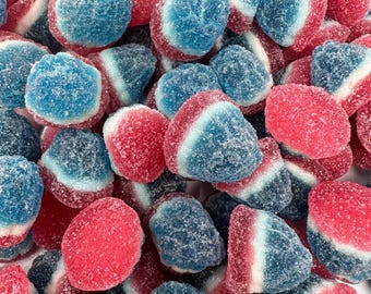 Swedish Nordic Berry Gummies: Red, White & Blue Candy